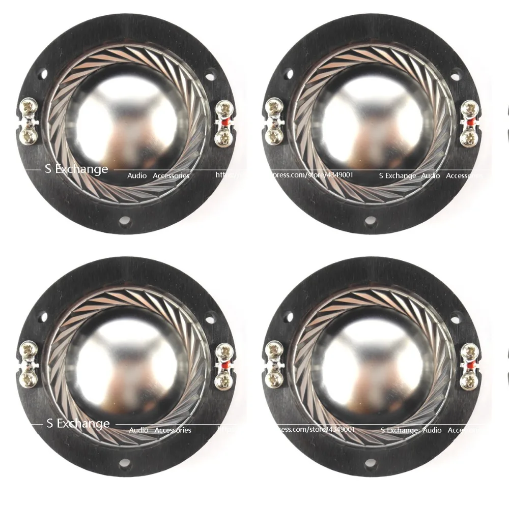 4 шт. алюминиевая диафрагма подходит для Altec Lansing Speaker 604 802 804 8Ohm или 16 Ohm |