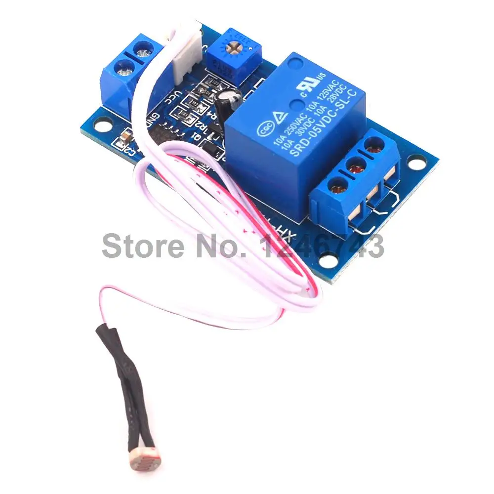 XH M131 DC 5 V/12 V свет Управление переключатель фоторезистор реле Модуль обнаружения