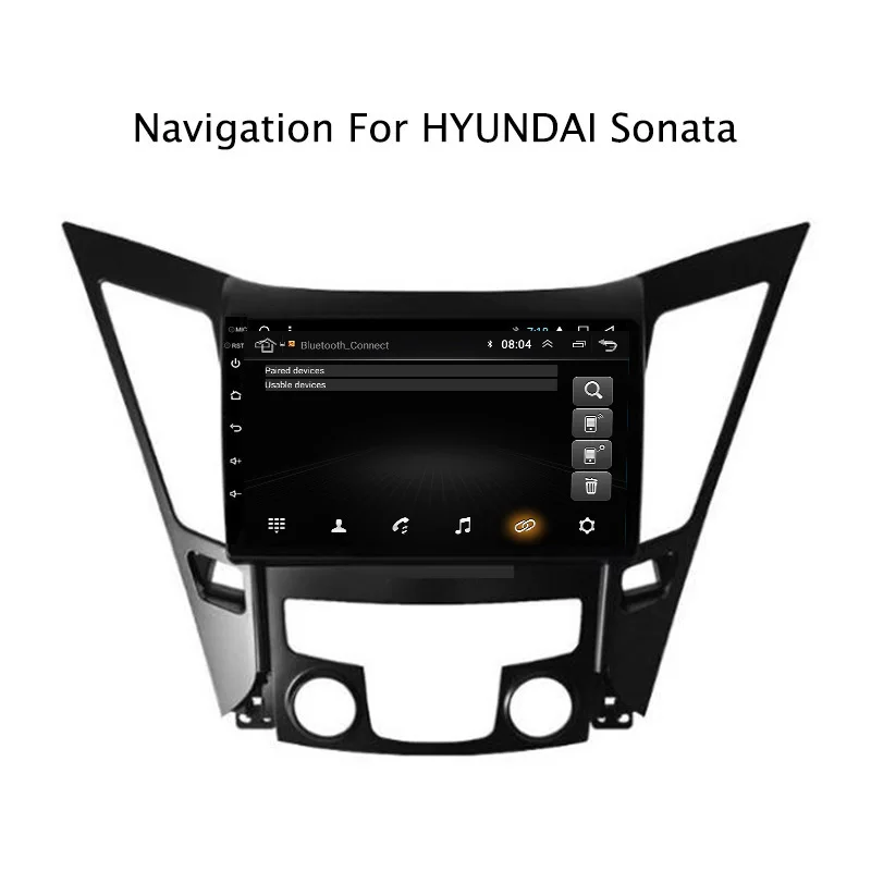 Perfect 9" 2.5D Android 8.1 Car DVD GPS Player For Hyundai Sonata 8 Sonata YF 2010-2015 Car Radio Stereo Head Unit with Navigation 5