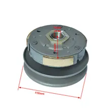 Motorcycle Belt Pulley Driven Wheel Clutch Assembly Cover for GY6 50cc-80cc 139QMB 139QMA