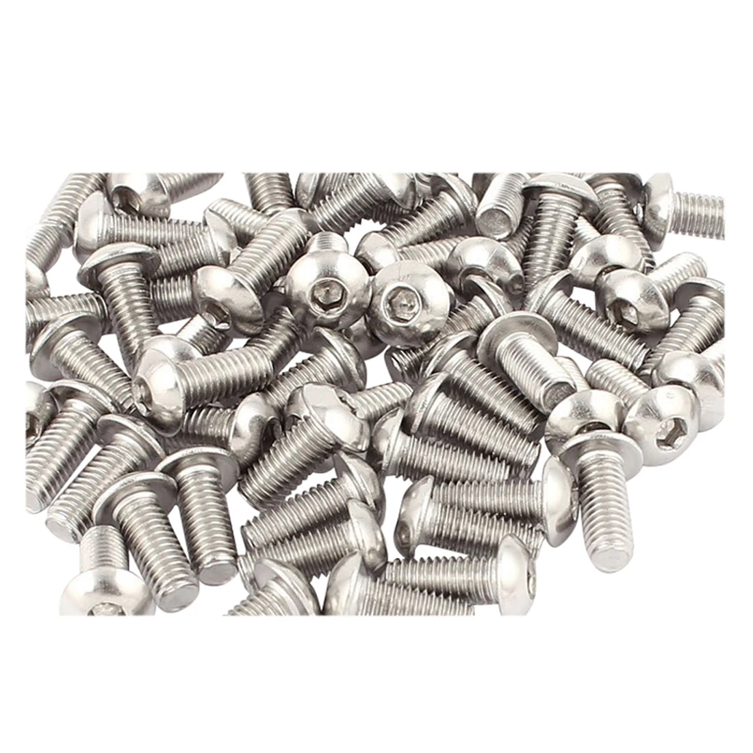 M5x12mm винты с шестигранной головкой из нержавеющей стали 50 шт