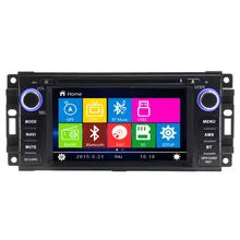 7″ 2 din Car DVD player FOR JEEP COMMANDER WRANGLER multimedia GPS Navigation Radio Stereo Audio Video Bluetooth CD function FM