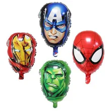Для выведения токсинов, 40 шт "Человек-паук" гелий Фольга воздушные шары супергероя тема "Халк", "Вечерние Декорации на день рождения отличные вечерние подарок воздушный шар в виде Железного человека
