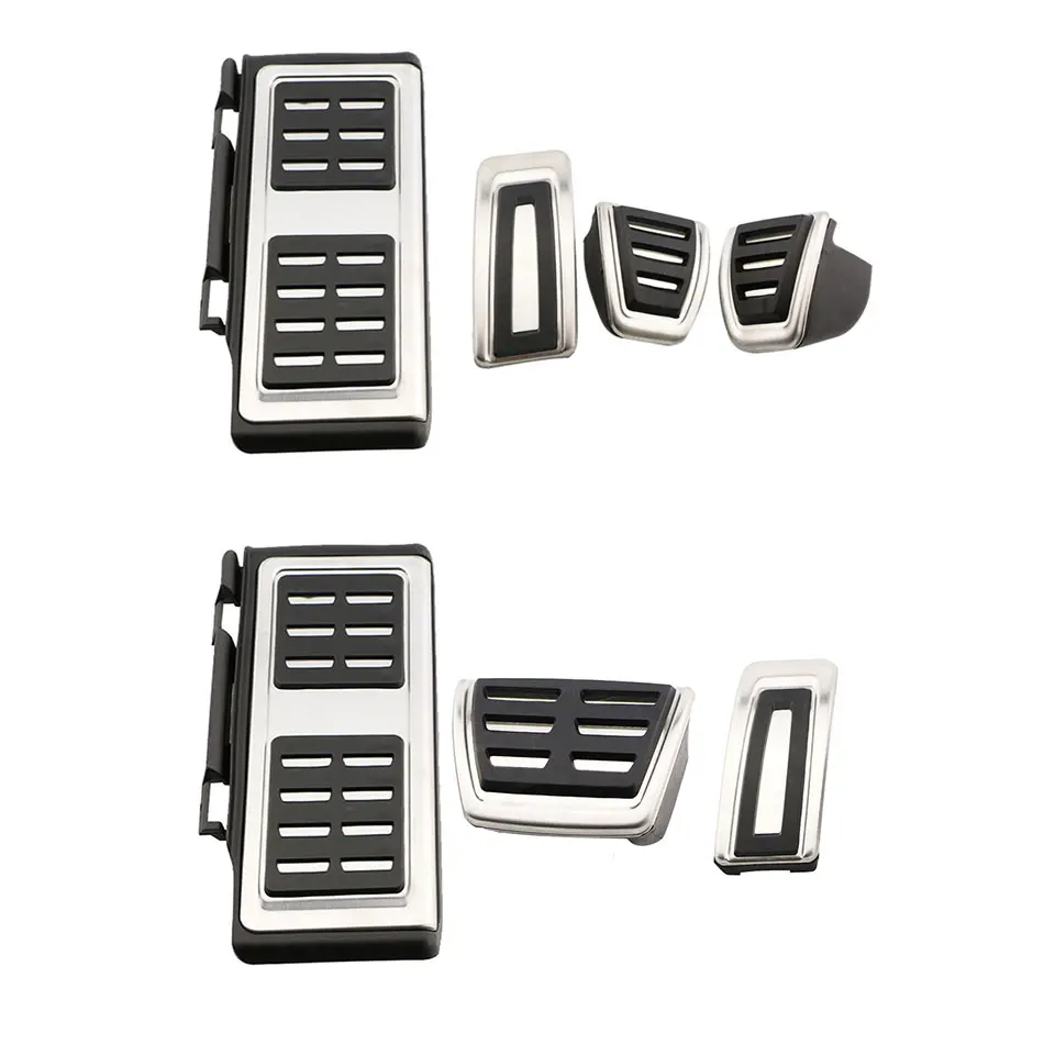 Car Pedals Foot Fuel Brake Clutch Cover for Volkswagen VW Passat B8 Golf 7 Tiguan 2017 2018 for Seat Leon 5F MK3