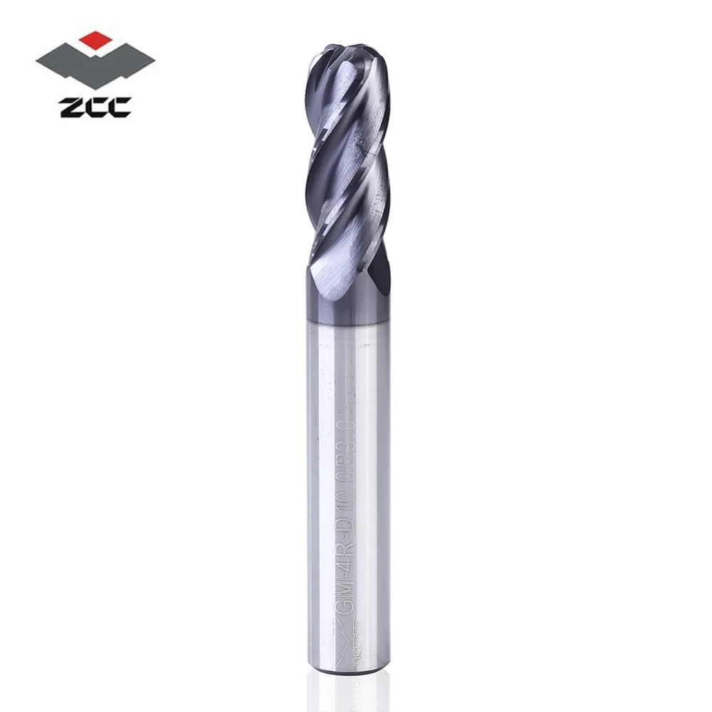 5 шт./лот GM 4R Твердосплавные 4 канавки R концевые фрезы угловые круглые квадратные