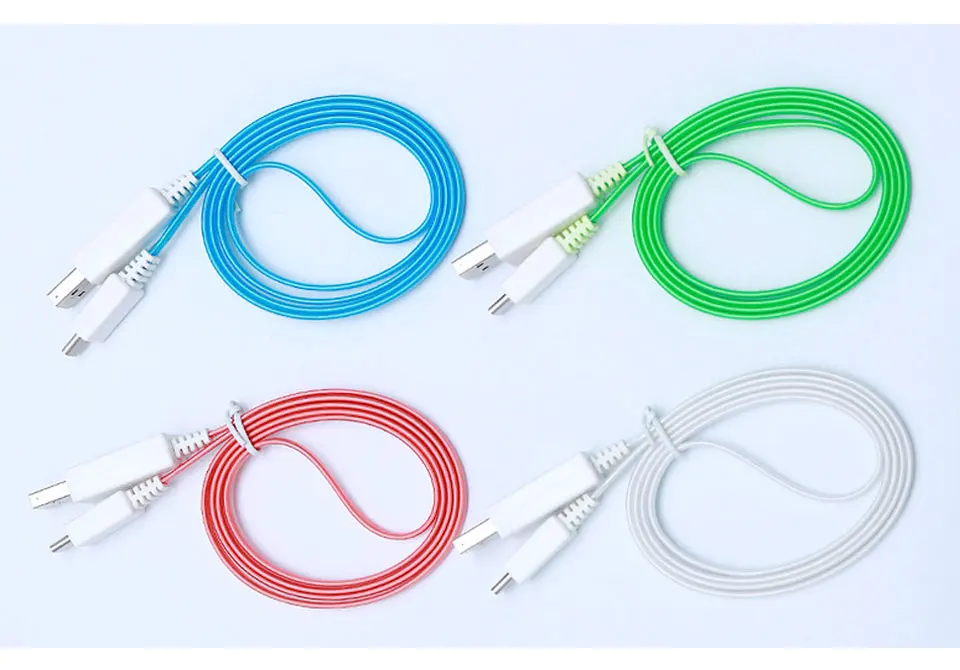 LED Light Luminous Phone Charger Charging Data Transfer 1M Shining Colorful data Line USB Charging Cable For Android Phone (4)