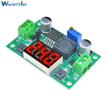 

LM2596S DC-DC LM2596 Voltage Regulator + Led Voltmeter Buck Step Down Converter Module DC 4.0-40 to 1.3-37V