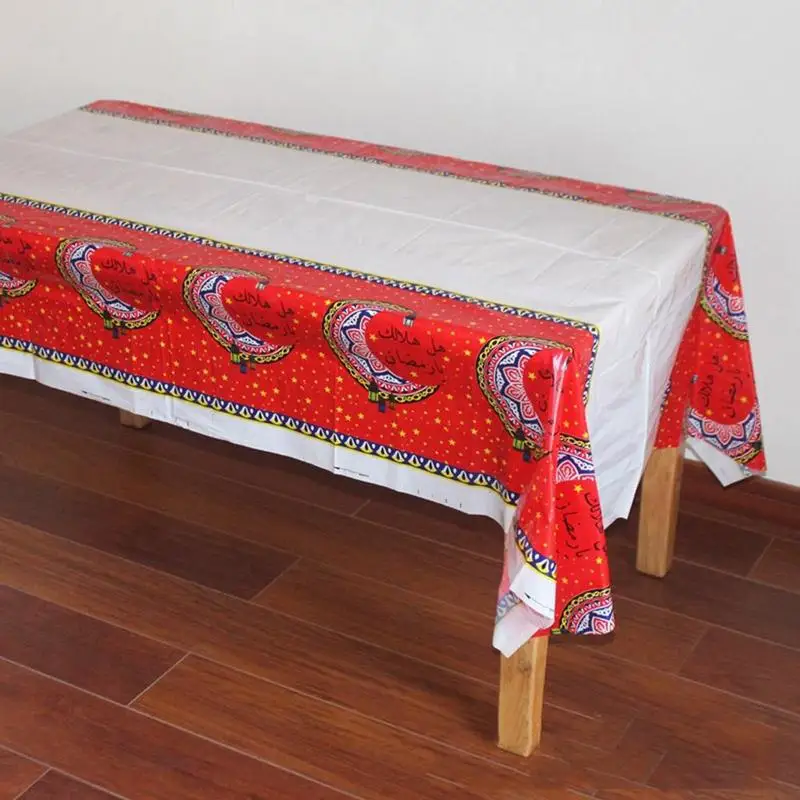 

table Cover Moslem Islamism Table Cover Tablecloth For Table Waterproof For Decoration Rectangular Table Cloth