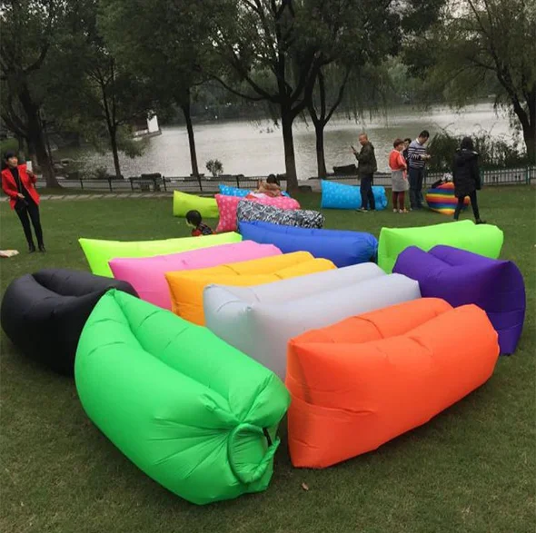 

Folding Inflatable Sofa Fast Inflatable lounger lazy sofa Portable Beach Bed Traveling Picnics Swimming Sleeping Relax Air Chair