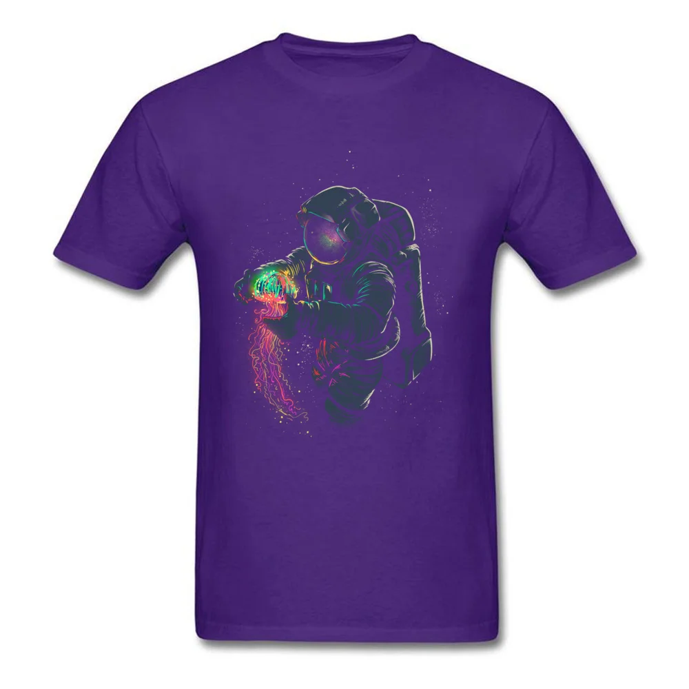 Mens T-shirts JellySpace Casual Tees 100% Cotton Round Collar Short Sleeve Funny Tee Shirt Summer Drop Shipping JellySpace purple