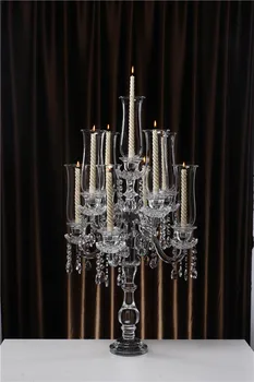 

Free shipping new high-end crystal candlestick, manufacturers direct cheap, wedding decoration home party gifts preferred