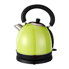 Электрический чайник из нержавеющей стали с длинным носиком, нагреватель горячей воды, котел, кастрюля, Автоматическое отключение питания, нагреватель, чайник, 1.8л, штепсельная вилка европейского стандарта