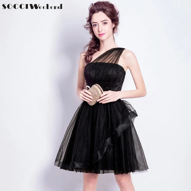 Little Black Sequin Dress