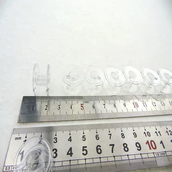 

Wholesale 1000pc/bag Clear Plastic Empty Bobbins For Brother Singer Sewing Machines Empty Bobbins NEEDLE-732063