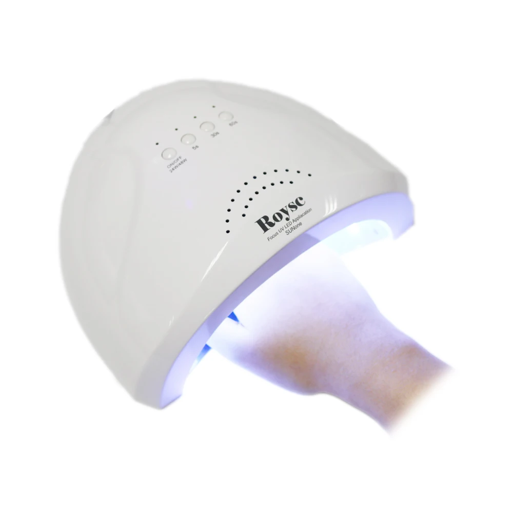 SUNone 48 Вт/24 Вт Светодиодная УФ лампа для ногтей сушки гель лака unhas gel ferramentas uv ligh lampa