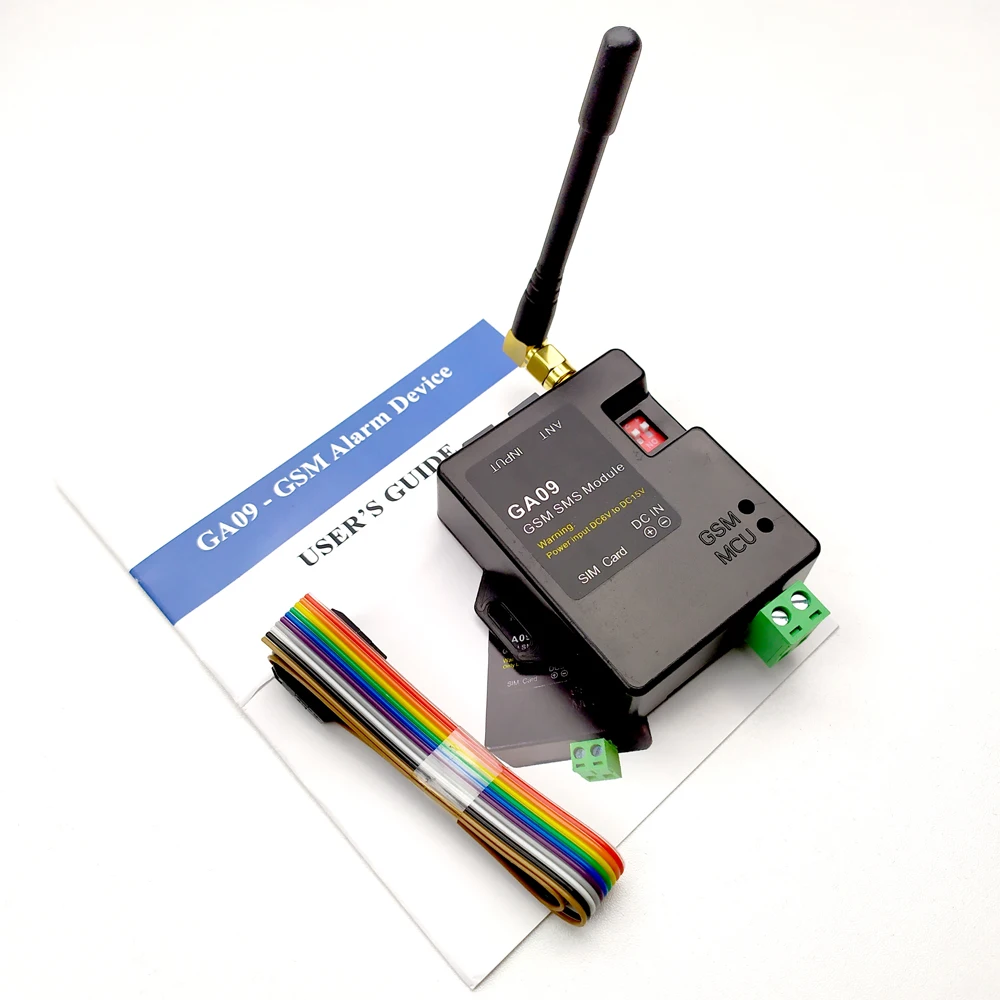 Multifunctional Intelligent Mini GSM SMS Power Input Home Module Alarm DC5V System Eight GA09 Alarm Box Input