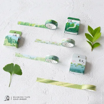 

The 24 Solar Terms Washi Tape DIY Scrapbooking Sticker Seasons Adhesive Tape Plants Masking Tape Dairy Notebook Decoration