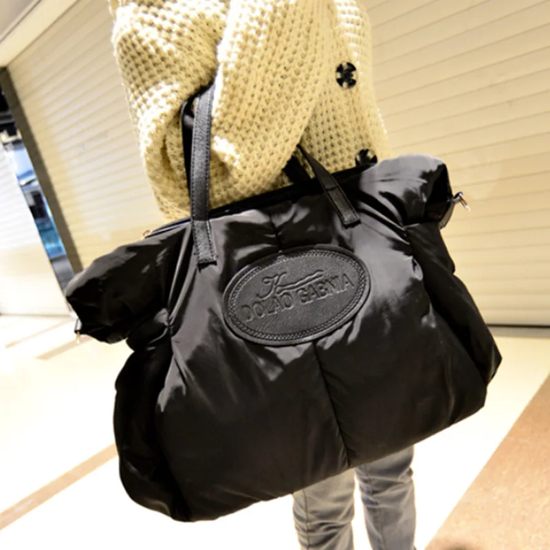 Зимние хлопковые модные женские сумки дизайнерские Брендовые женские сумки через плечо теплая сумка для переноски женские сумки-мессенджеры высокого качества