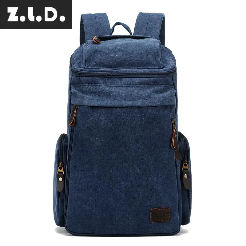 Z.L.D. Прямая продажа с фабрики новый рюкзак из парусины Повседневная Студенческая
