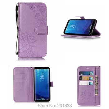 

C-ku Lotus Flower Wallet Leather Case For MOTO Z3 PLAY E5 US G6 X4 G5S PLUS ONE PLUS 6 ONEPLUS 6 ID Card Stand Skin Cover 100pcs
