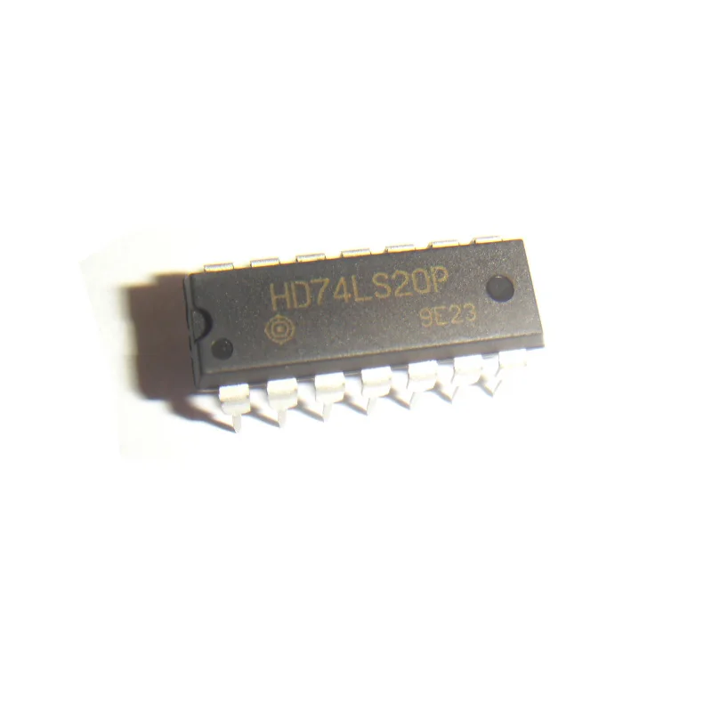 

100pcs 74LS20 7420 HD74LS20P SN74LS20N IC Dual 4-Input Positive NAND Gate DIP-14