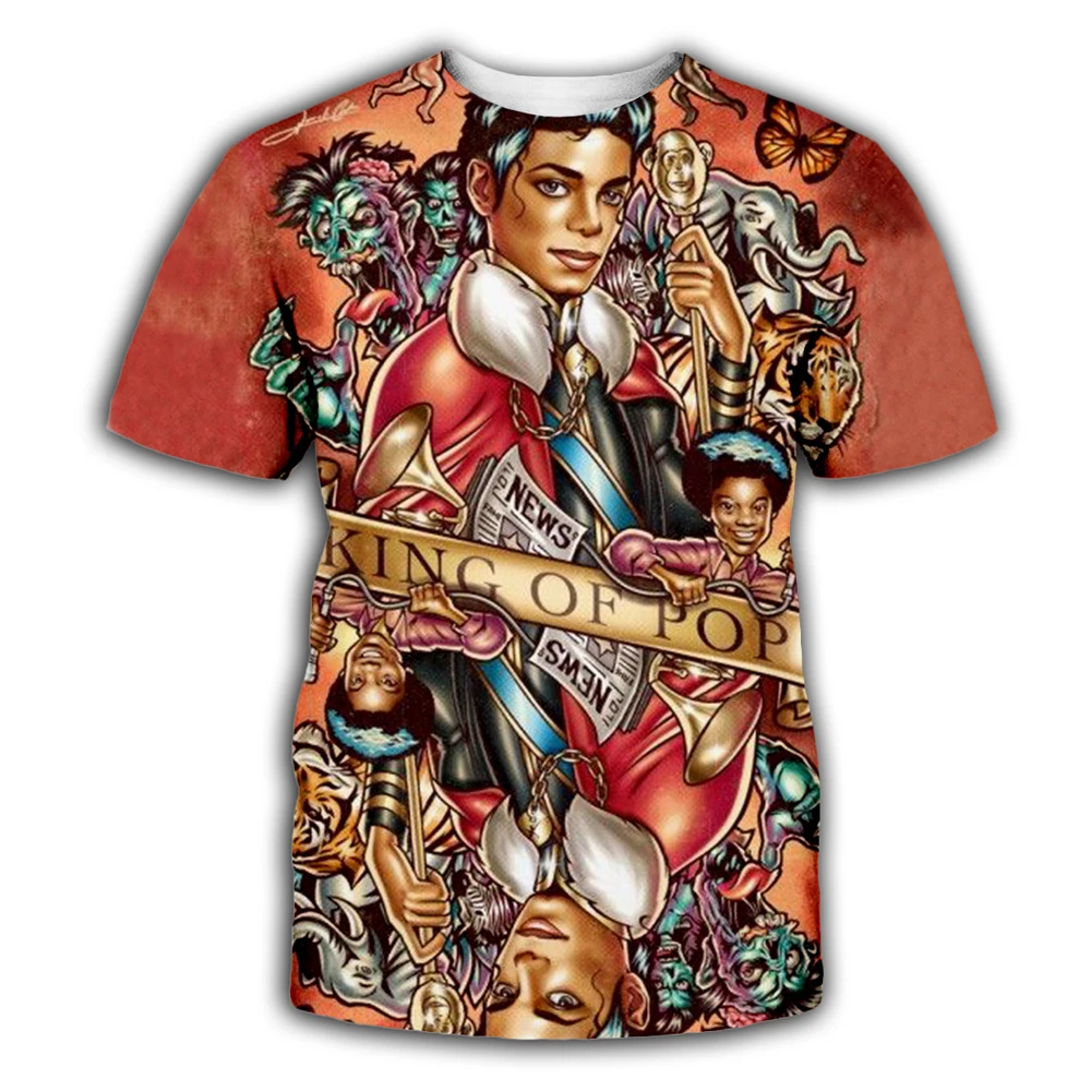 PLstar Cosmos Michael jackson tee t shirt bad moonwalker king of pop t shirt men tshirt male tops summer brand tees