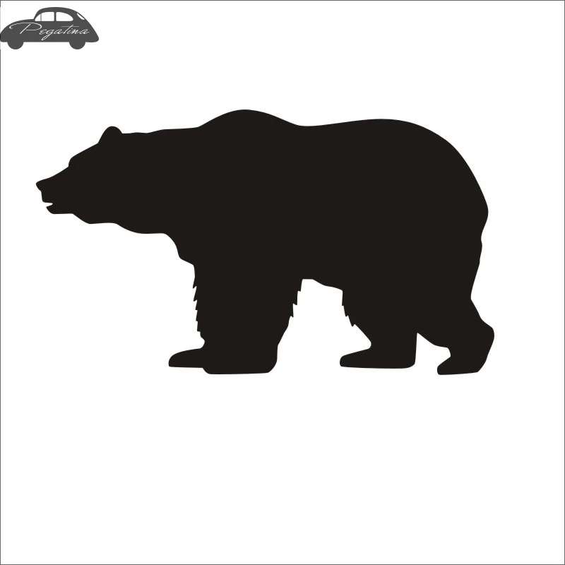 Bear Decal Posters Wall Decals Pegatina Quadro Parede Decor Mural Wild Animal Sticker 719