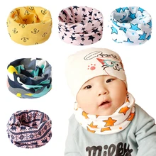 LNRRABC волшебный милый мультфильм хлопок бандана шеи гетры снуд трубчатая повязка на голову шарф дети ребенок шарф