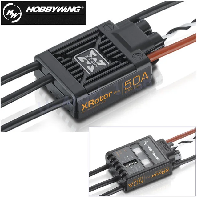 2Pcs/lot XRotor Pro 50A 4-6S Brushless speed controller ESC Multi-Rotor Aircaft DIY For RC Drone | Электроника