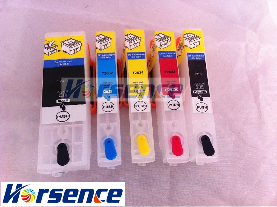 T273 T2731 Refillable ink cartridge For Epson Expression Premium XP 600