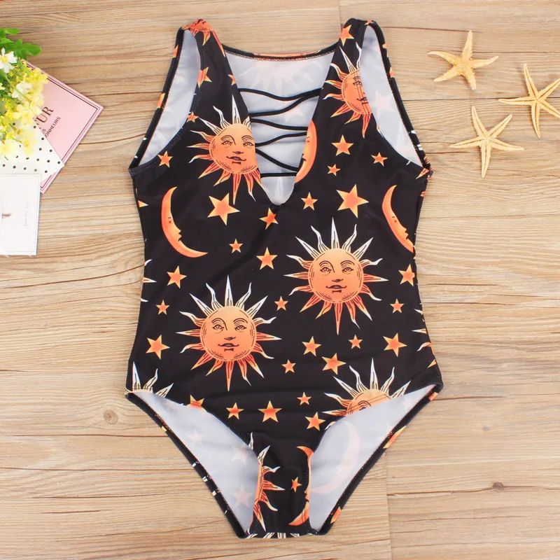 sun and moon bathing suit