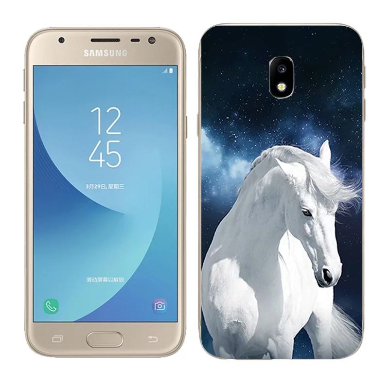 Чехол для Samsung Galaxy J3 2017 силиконовый чехол с рисунком бобы задняя крышка J330