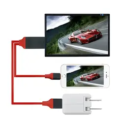 USB 4 K Тип C к HDMI шнур-переходник 2 м HD 1080 P HD ТВ цифровой av-адаптер кабель для Macbook samsung S8 для iPhone