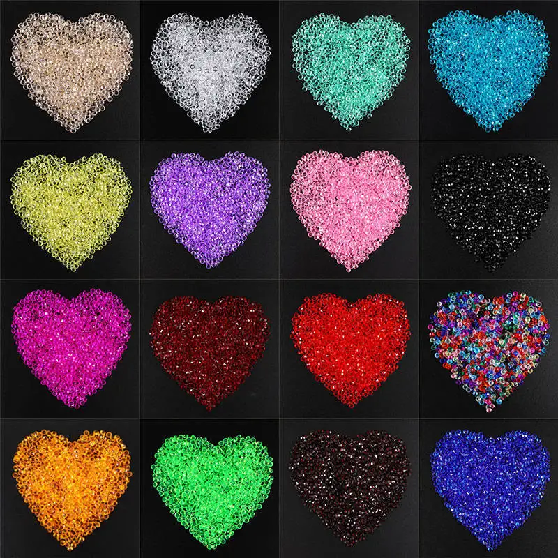 1000pcs 3.8mm Acrylic Diamond Confetti Wedding Party Christmas Decoration Clear Crystal Centerpiece Table Scatters Decor 62463