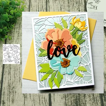 

Flower metal cutting dies cut die mold decoration Scrapbook paper craft knife mould blade punch stencils