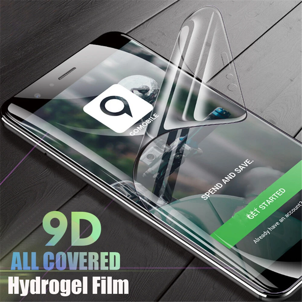 

9D Soft Hydrogel Film For Redmi Note 7 6 5 Note 7 Pro Xiaomi 8 9 Lite Mix 3 Max 3 PocoPhone F1 Full Cover Screen Protector Film