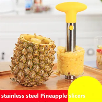 

Stainless Steel Pineapple Peeler for Kitchen Accessories Pineapple Slicers Fruit Knife Cutter Kitchen Tools and Cooking Hot Sale