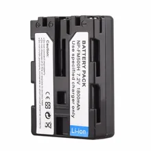 1Pcs 1800mAh NP-FM500H Replacement digital camera batteries For Sony NP-FM500H A57 A58 A65 A77 A99 A550 A560 A580 Battery