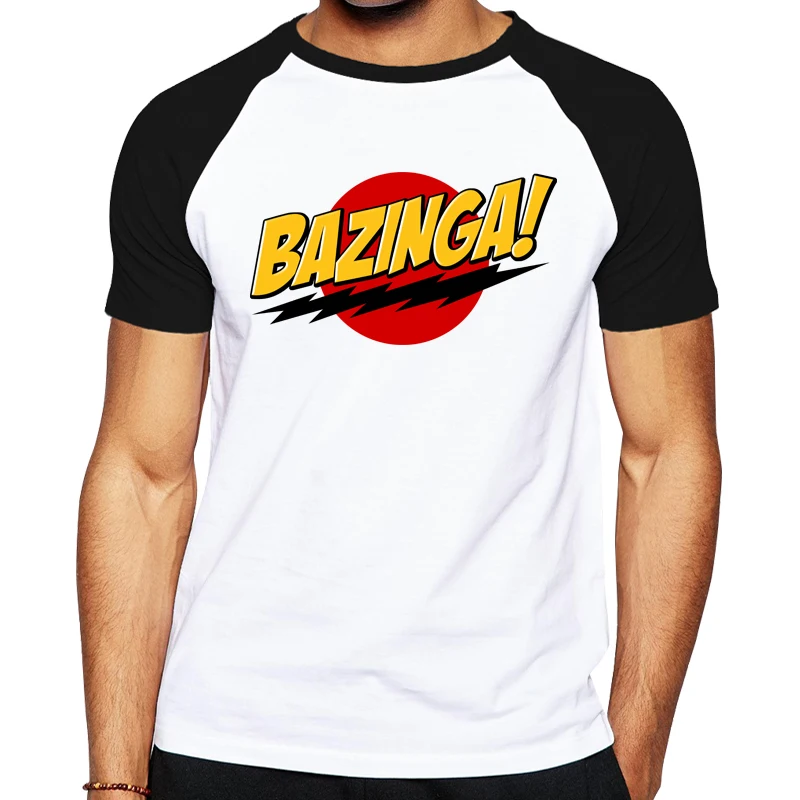 

Hot sale skate tshirt Bazinga designed men T-shirt Cotton O-neck The Big Bang Theory T Shirt Summer Casual Male Tee Shirt