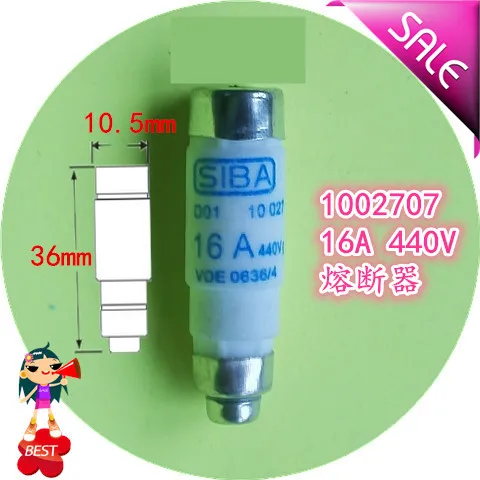 1002707 16A gR AC 440V D01 Fuse 35mm Ceramic | Обустройство дома