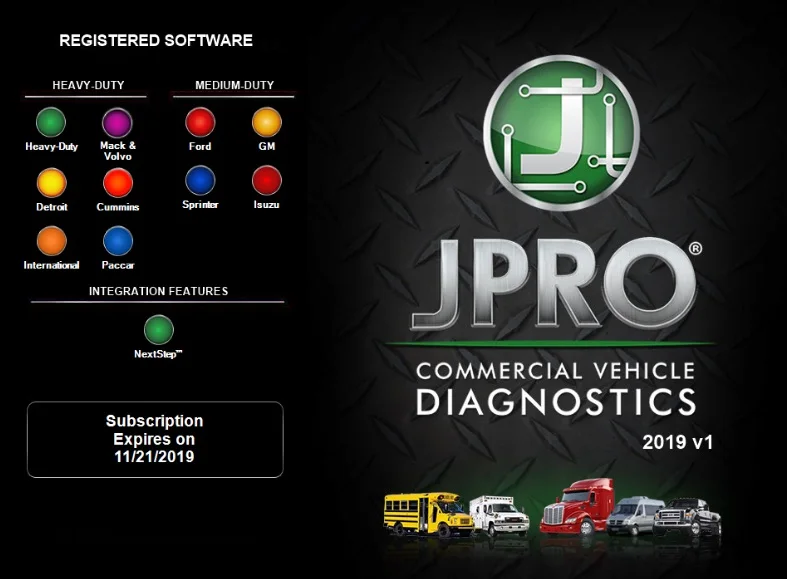 Noregon JPRO Диагностика коммерческого флота 2019v1|ПО| |