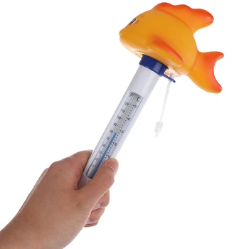 

1pc Cute Animal Pool Thermometer Floating Swimming Thermometer Baby Bathing