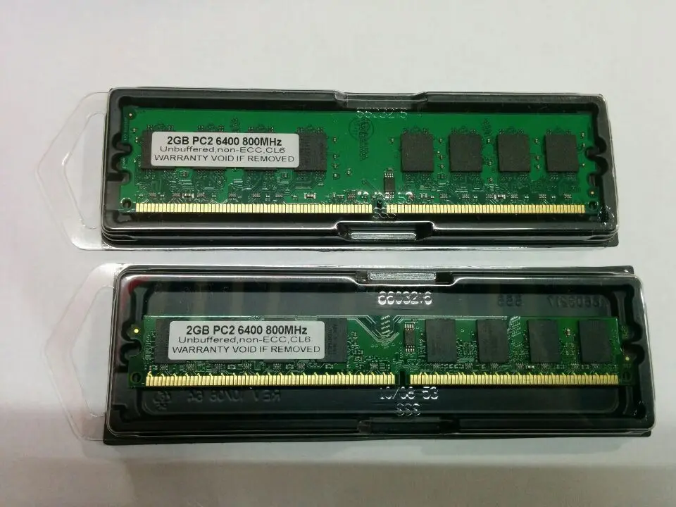 Kinlstuo Новый Запечатанный DDR2 800 МГц PC2 6400 2 ГБ для настольной оперативной памяти