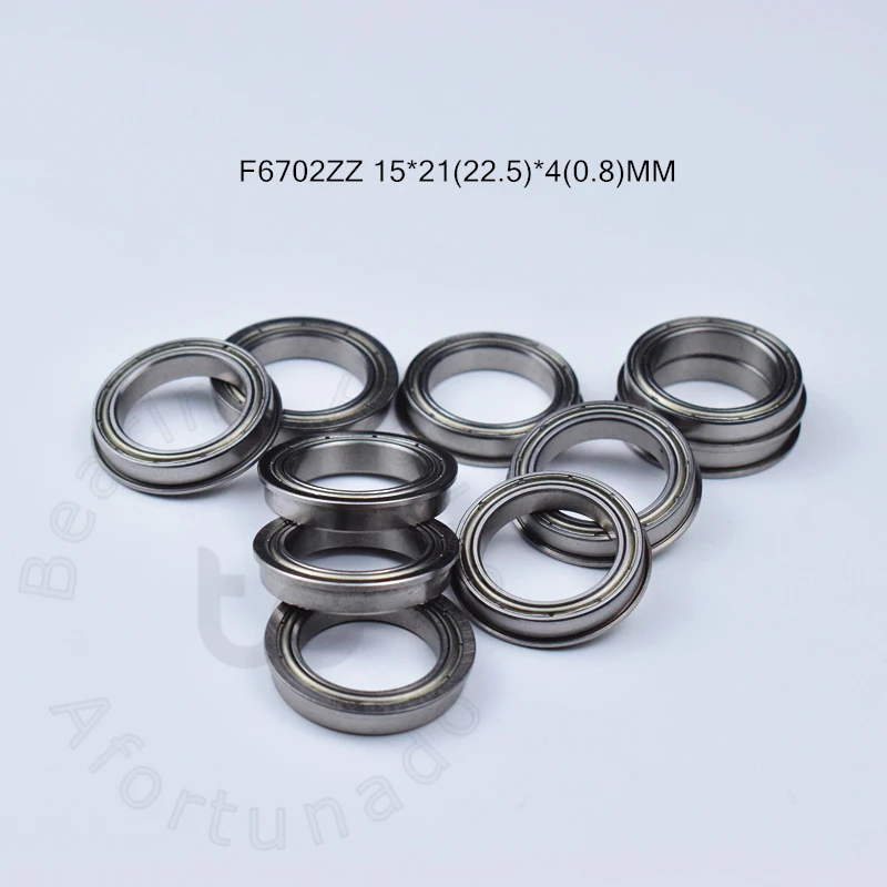F6702ZZ 15*21 (22 5) * 4 (0 8) мм 10 шт. подшипники фланцевые 6702 F6702Z подшипник с глубоким