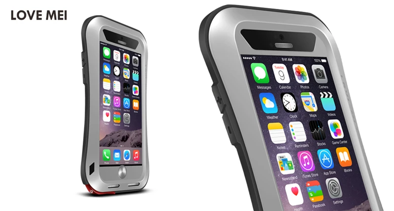 Small Waist Armor Metal Case For iPhone 6s Plus  (16)