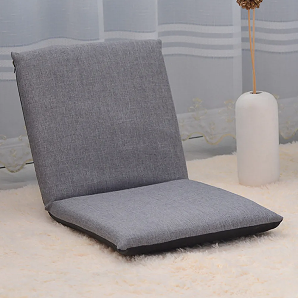 Складное напольное кресло Регулируемая Расслабляющая ленивая диванная подушка для сидения шезлонг