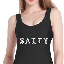 PINJIA SALTY Женский модный сексуальный слитный купальник с высокой талией и надписью и большим размером(S018