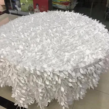 

70 inch Petal Table Cloth & Leaves Table Cloth & Wedding Table Cloth & Custom Table Cloth 1pc