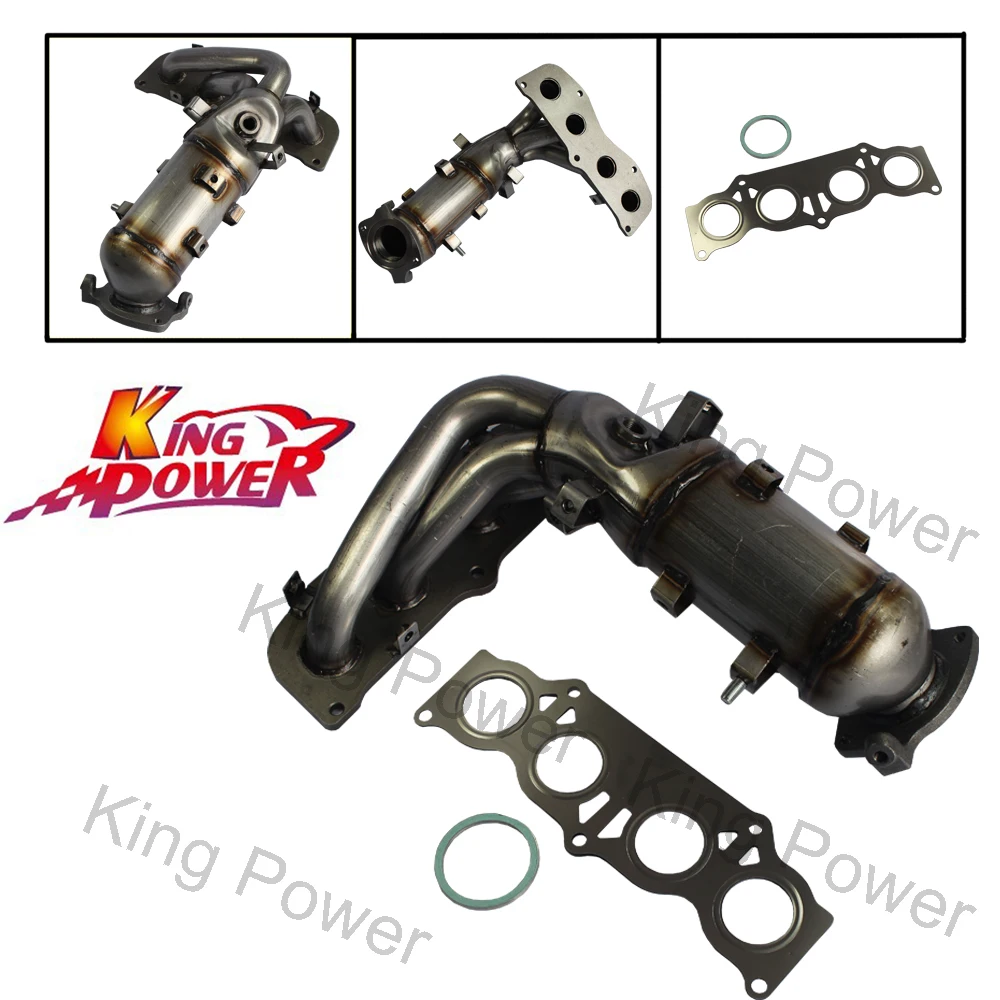 

KP- FREE SHIPPING - New Exhaust Manifold with Catalytic Converter for 02-06 Toyota Camry Solara 2.4L