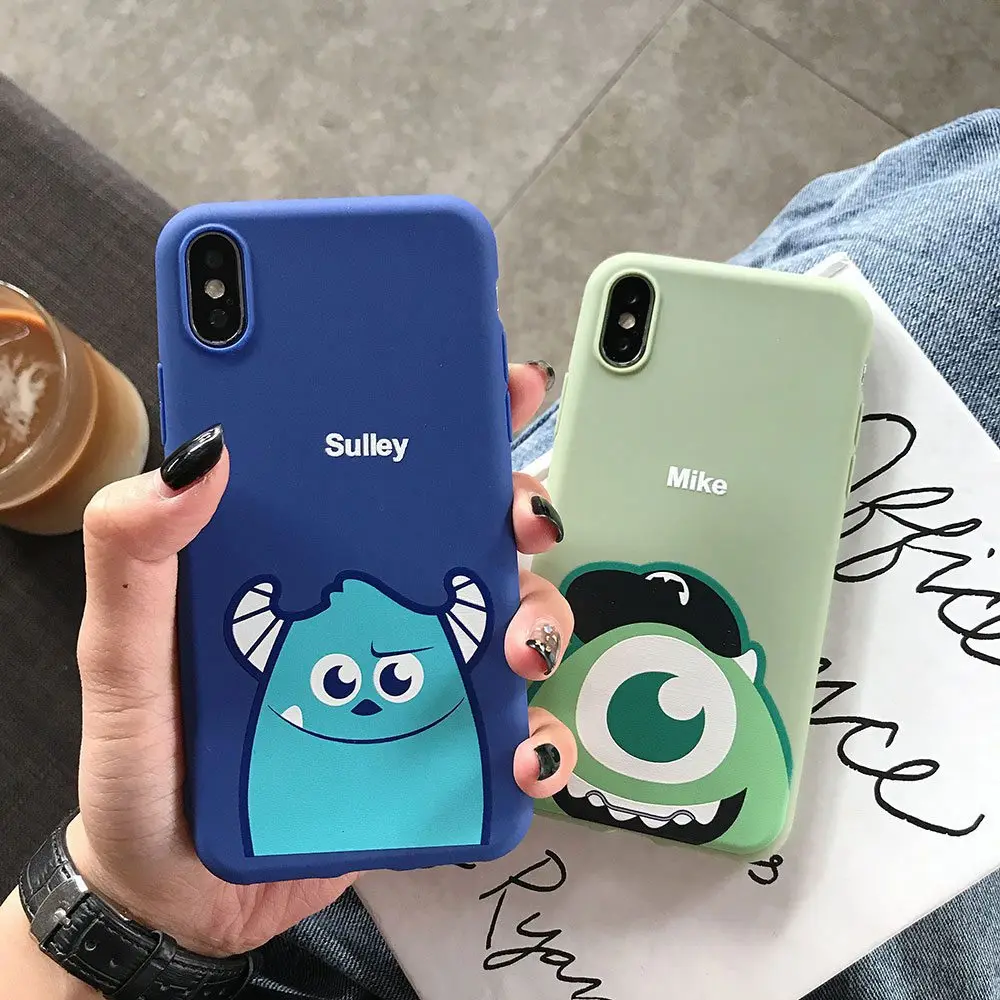 

Cute TPU Case For iPhone Xs X Xs Max XR 7 8 Plus Case Funny TPU Case For iPhone 7 8 6 6s 6 Plus 6s Plus 5S SE Matte Phone Cover